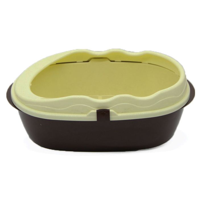 Туалет глибокий з бортом і сіткою, Фауна Мятний