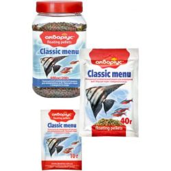 Акваріус Класик-меню плаваючий (велика риба) 40 г