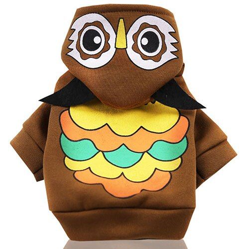 Сова Толстовка для собак на флісі L