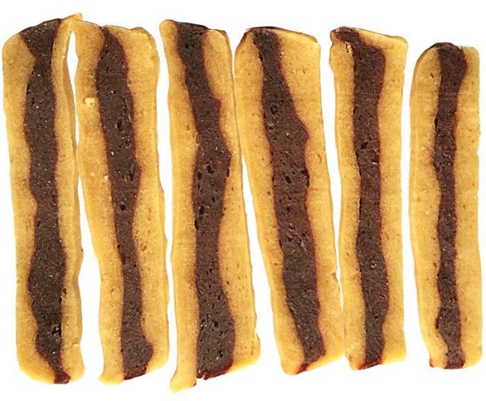 Бекон з куркою і яловичиною-ласощі для собак 500г 