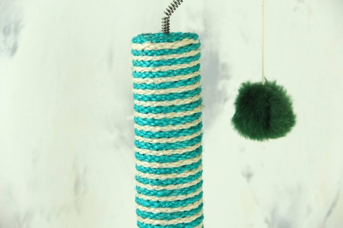 Когтеточка Темка, сизаль синій