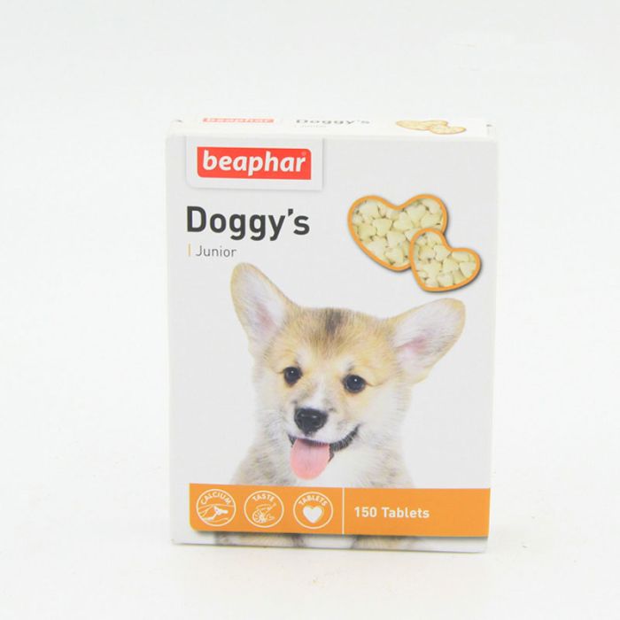 Doggys Junior-вітамінізоване ласощі для цуценят Doggys Junior Beaphar 12575-вітамінізоване ласощі для цуценят 150 тб