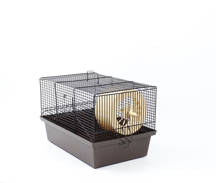 Клітка Лорі Джунгарик фарба Коричнева 330230225 мм. 