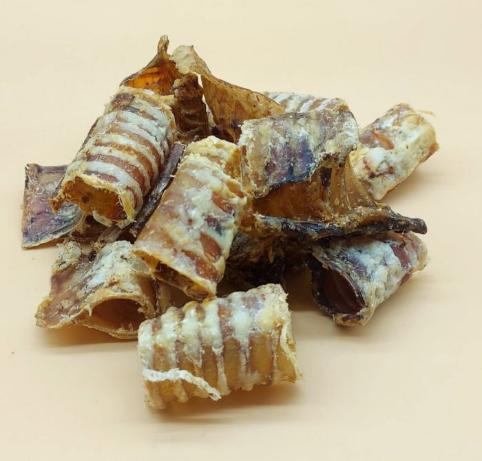 Трахея вялена яловича-ласощі для собак 200 г