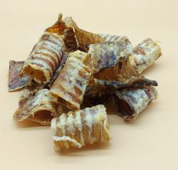 Трахея вялена яловича-ласощі для собак 1 кг