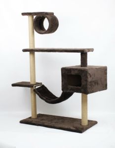 Містечко Дряпка джут Коричнева 