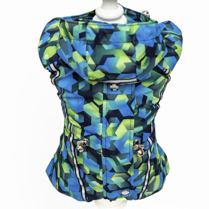 Стільники комбінезон для собак хлопчиків велсофт без силікону L1