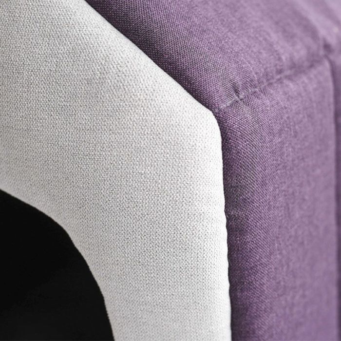 Будка для собак антикоготь сіро-фіолетова  2 433340 см