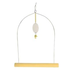 Гойдалка для середніх папуг з дзеркалом і дзвіночком, Лорі 0023 