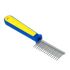 Гребінець пластиковий жовто-синя УНІ 308