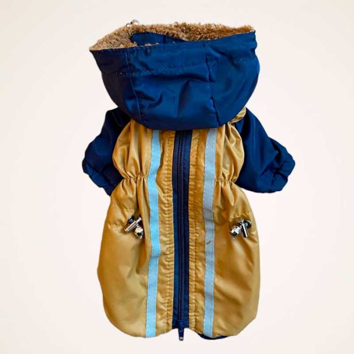 Шон куртка для собак хлопчиків doglove гірчична S1