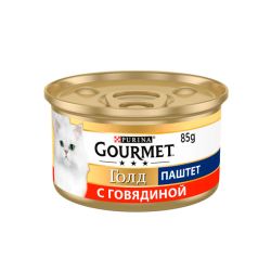 Gourmet Gold паштет для котів із яловичиною, 85 г 85 г