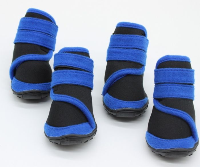 Взуття Неопрен Чорно-Синя поліуританова підошва 2 (7,56 см)