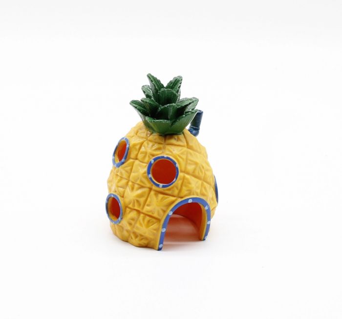 Декор Будиночок Спанч Боба для акваріума, 6х6х13 см 