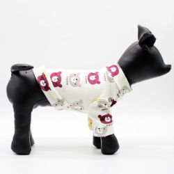 Світшот Happy Bear трикотаж на флісі молочний, XXL XXL