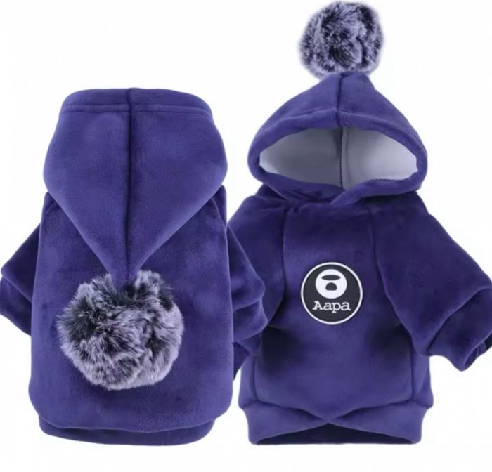 Світшот Айра велюр синій L