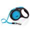 Рулетка для собак Neon M 5м  25кг стрічка Синій