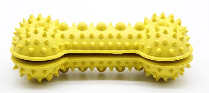 Кістка для ласощів Жовта 18 см 