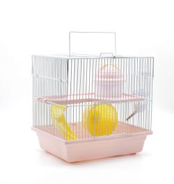 Клітка для гризунів Золота Клітка емальована з прямим верхом і комплектацією, 302330 см