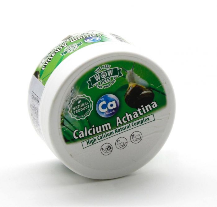 Wow Pets Achatina Calcium, Корм для Ахатин з кальцієм, 175 г 
