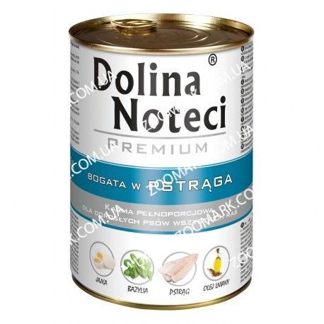 Dolina Noteci Premium Dog з фореллю 400 гр 