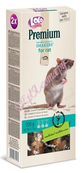 Lolo pets колосок фрукти, овочі та злаки для щура 100 г 