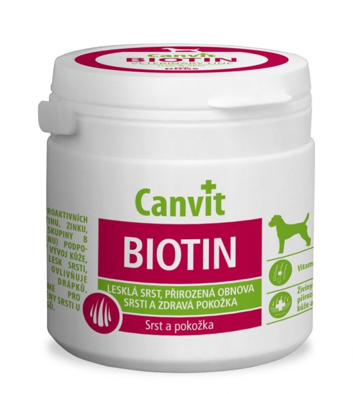 Canvit BIOTIN вітаміни для собак на кожен день 100г