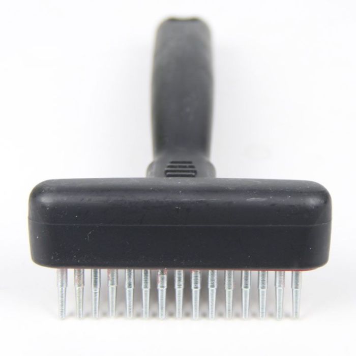 Гребінь для вовни пластиковий  504 однорядний 355017 