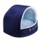 Будиночок для кота улюбленець 2 - 423131 см замша, велюр синій 