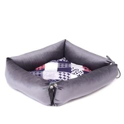 ЛЕЖАК ТРАНСФОРМЕР ЛЮКС замша сірий 1 370280120