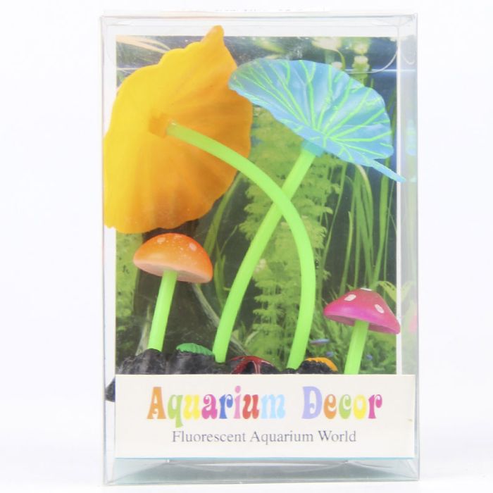 Рослини штучні для акваріума 10 см CL0047 
