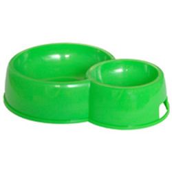 Миска подвійна для котів Сузіря 1 150мл  270мл