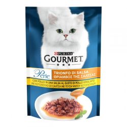 Gourmet Perle консерви для кішок з куркою міні-філе 85г 136785 Gourmet Perle консервы для кошек с курицей мини-филе 85г 136785
