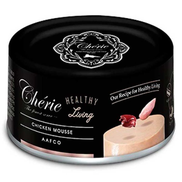 Cherie Healthy Living Chicken Mousse вологий корм мус з курки для котів 80 гр 