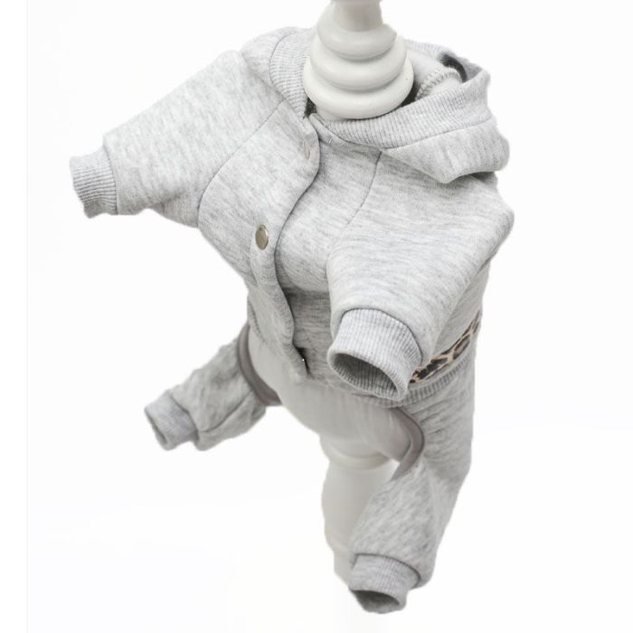 Олень світшот для собак хлопчиків трикотаж на флісі Морська хвиля M