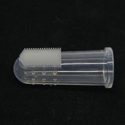 Щітка-насадка на палець силікон 