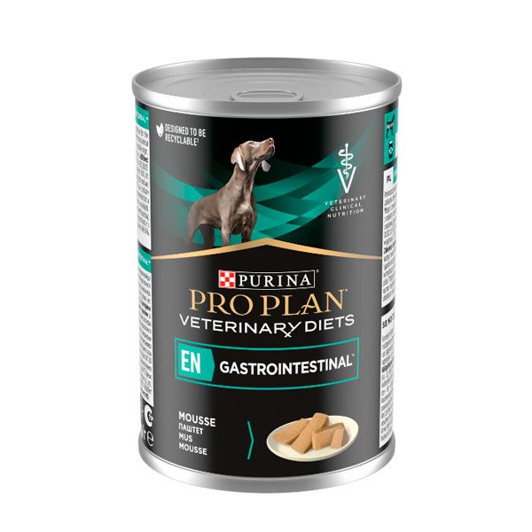 Pro Plan Veterinary Diets EN Gastrointestinal консерва для собак при захворюваннях шлунково-кишкового тракту, 400 г 400 г