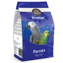 Корм Deli Nature Premium Parrots з фруктами для середніх та великих папуг, 3 кг