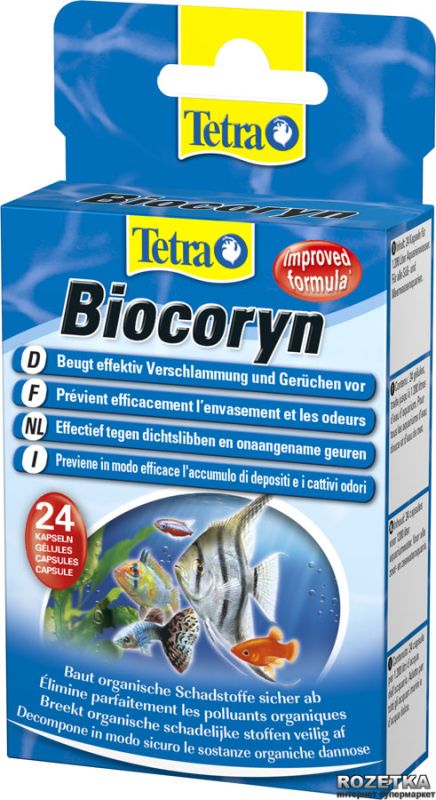 Тetra BIOCORYN-засіб для розкладання органіки 12 кап
