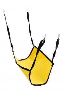 Гамак для гризунів з бязі, розмір 3535 см жовтий