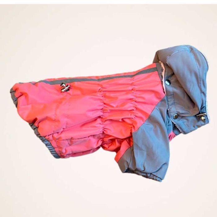 Тюльпан куртка для собак дівчаток dogLove рожева M