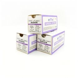 ПГА (Полігліколева кислота) з колючою голкою 36мм 38круга 