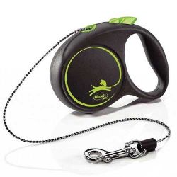 Рулетка Flexi (Флекси) design трос XS 8кг3м Зелений