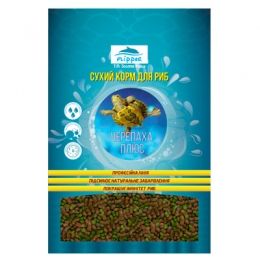 Черепаха ПЛЮС палички вітамінізовані для рептилій FLIPPER 250г 800мл