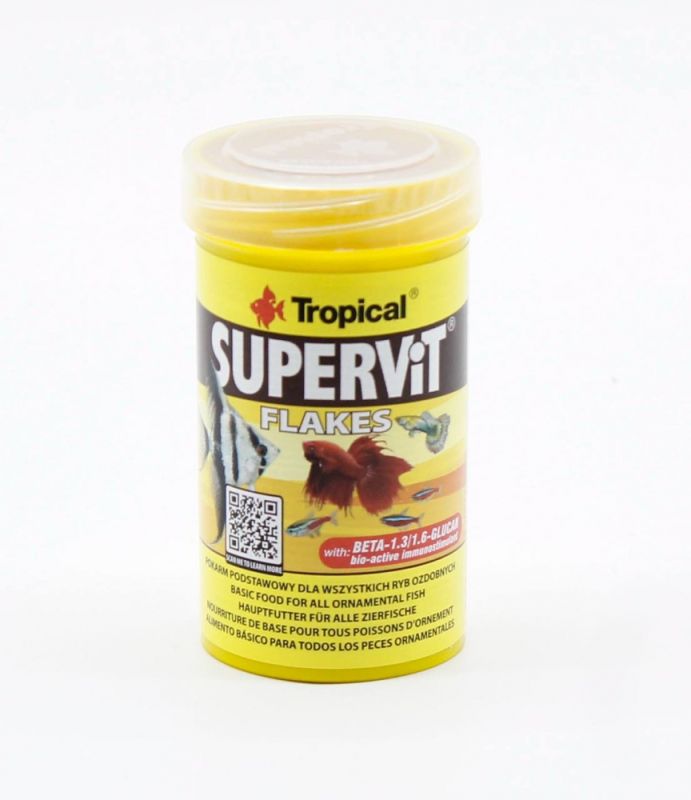 Пластівці Тропічний Супервіт 100 мл  20 г. 