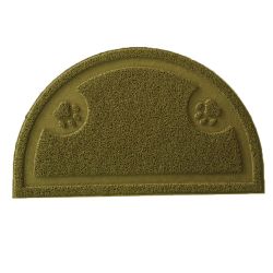 Килимок часточка з лапками 3660см Коричневий