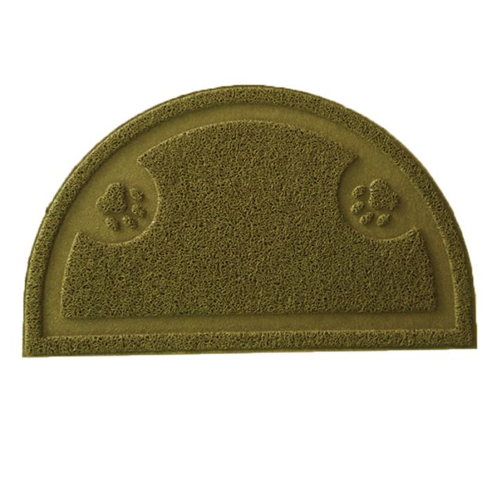 Килимок часточка з лапками 3660см Коричневий