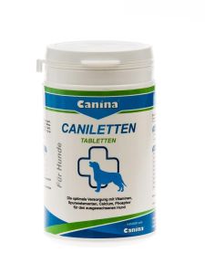 Caniletten Canina (канілеттен) - Активний кальцій для собак 150 таблеток  300 г
