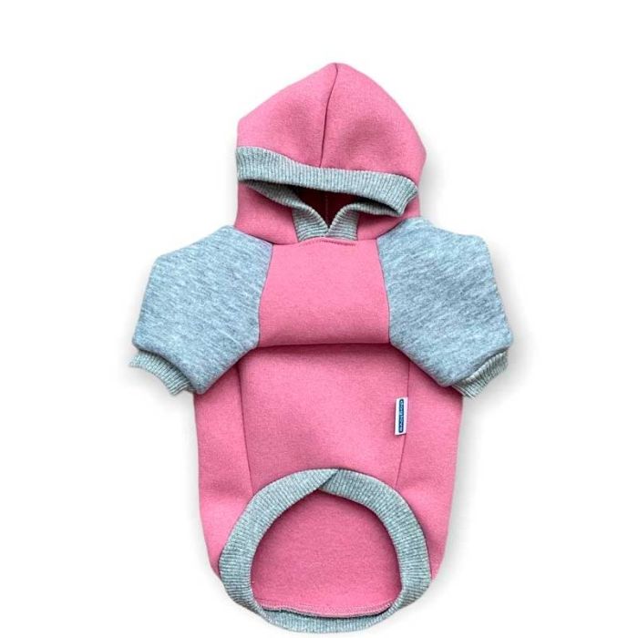 Пінк толстовка для собак DogLove рожева L