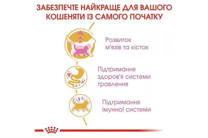 АКЦІЯ Royal Canin British Shorthair Kitten сухий корм для британських короткошерстих кошенят 8+2 кг 